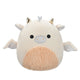 Squishmallows Little Plush 7.5 inch Buck The Cream And Peach Dragon With Fuzzy Belly