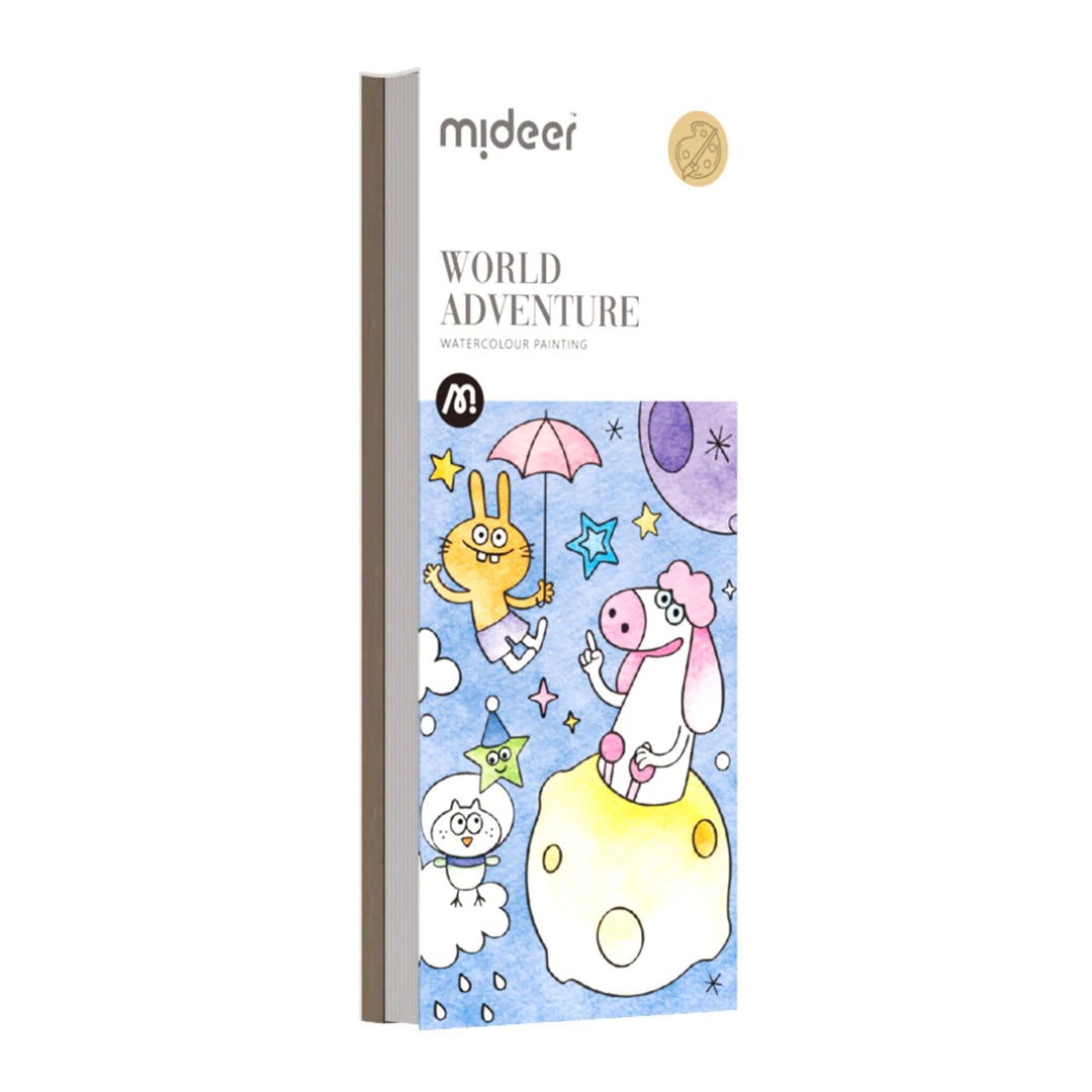 Mideer - Watercolor Painting - World Adventure - Age 5+