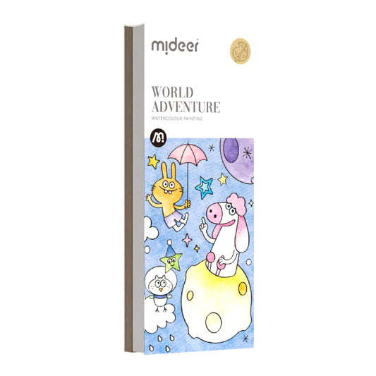 Mideer - Watercolor Painting - World Adventure - Age 5+
