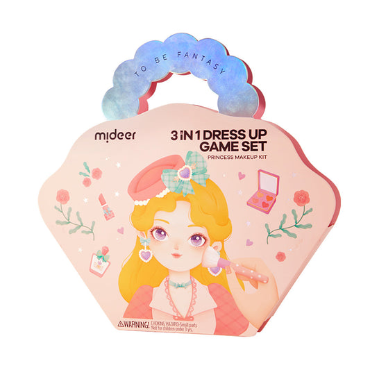 Mideer 3-in-1 Dress Up Game - Princess Makeup Kit