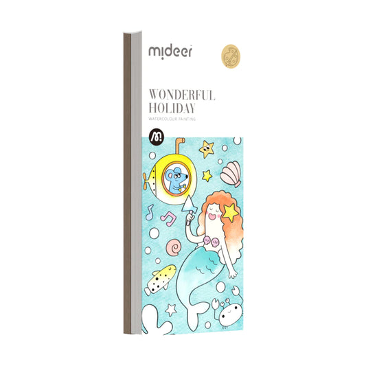 Mideer - Watercolor Painting - Wonderful Holiday - Age 5+