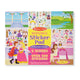 Melissa & Doug Reusable Sticker Pad Princess Castle package with castle scene stickers