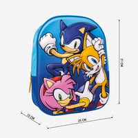 Cerda - Kids Backpack - 3D Sonic