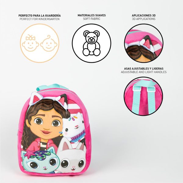 Cerda - Backpack Kindergarten - Character Gabby's Dollhouse