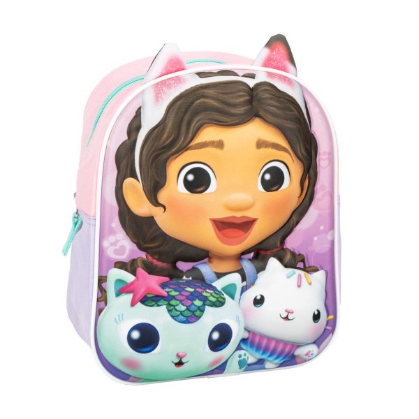 Cerda - Kids Backpack - 3D Gabby's Dollhouse