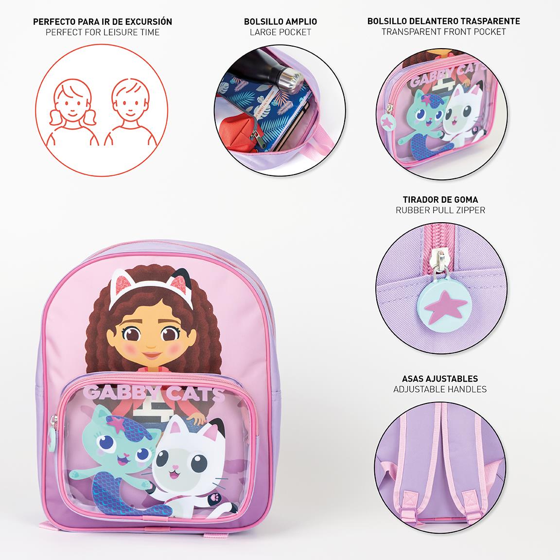 Cerda - Kids Backpack - Gabby's Dollhouse
