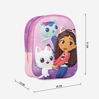 Cerda - Kids Backpack - 3D Gabby's Dollhouse
