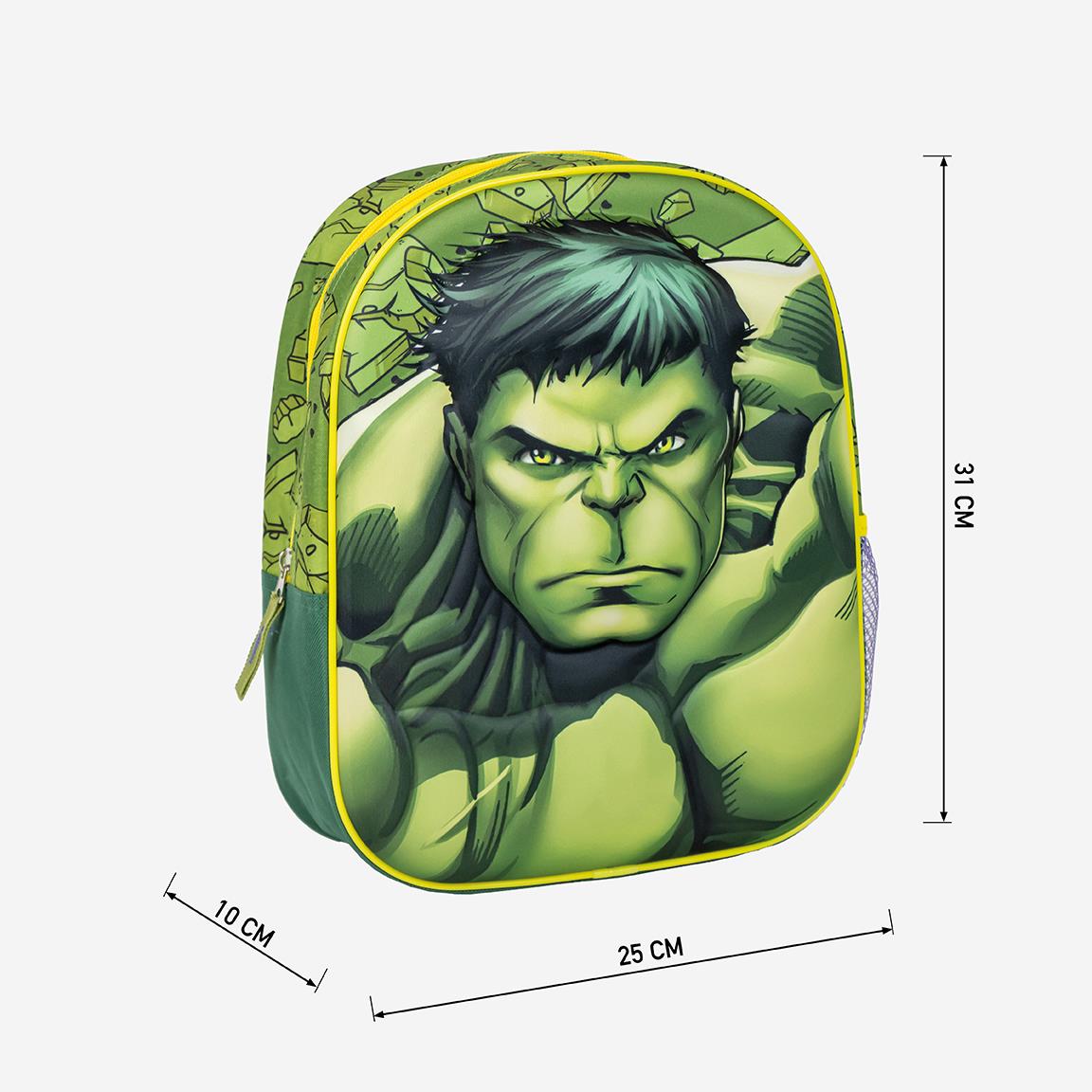 Cerda - Kids Backpack - 3D Avengers Hulk