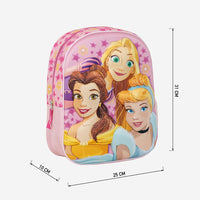 Cerda - Kids Backpack - 3D Princess
