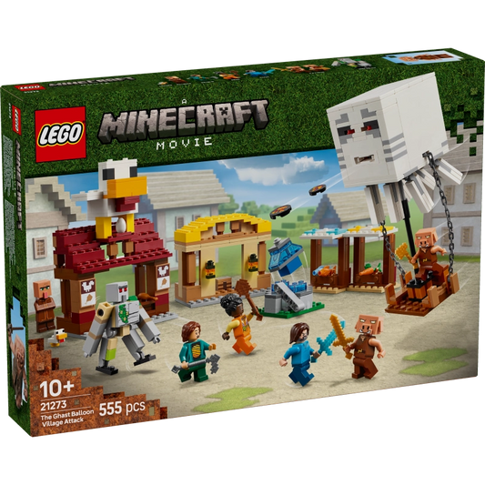 The Ghast Balloon Village Attack- 555 Pcs - 21273