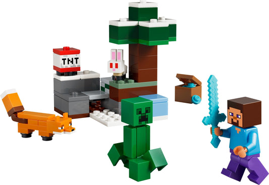 LEGO Minecraft Steve's Taiga Adventure 21583