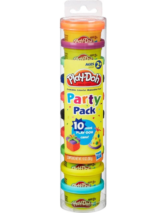 Play-Doh Party Pack of 10 mini modeling compound cans
