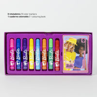 Cerda - Coloring Stationery Set Briefcase Barbie