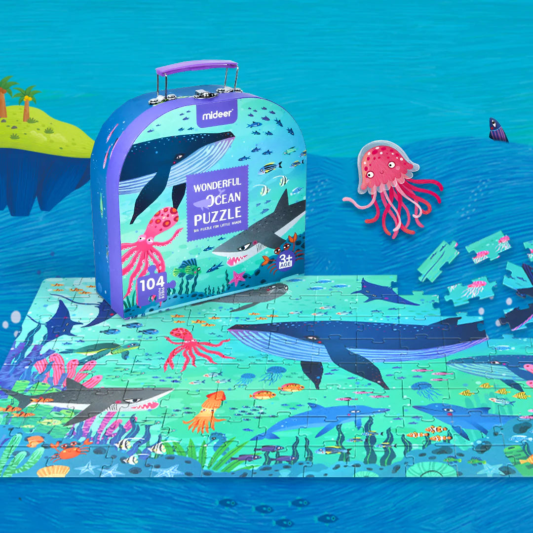 Mideer - Wonderful Ocean Puzzle - age +3