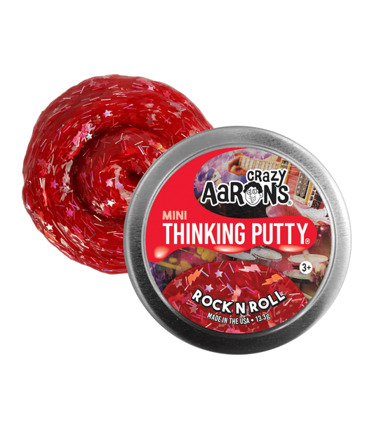 Crazy Aaron -Mini Rock n' Roll - 2" Thinking Putty Tin