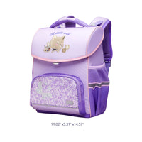 Mideer - Spinecare Kids Backpack - Cat - Purple - Age 6-9