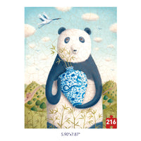 Mideer - Pocket Series Puzzle - Expressing Beauty Through Culture - 216 pieces - age 8+