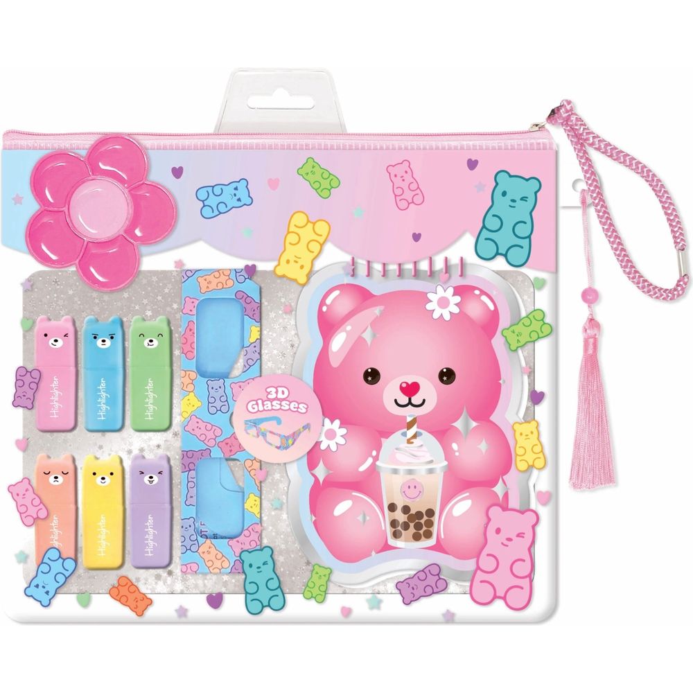 Make It Real 3D Fun Activity Gummy Bear coloring set
