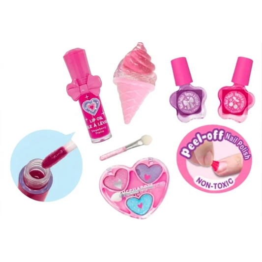 Luxury Beauty Cosmetic Set- Sweets (Purple)