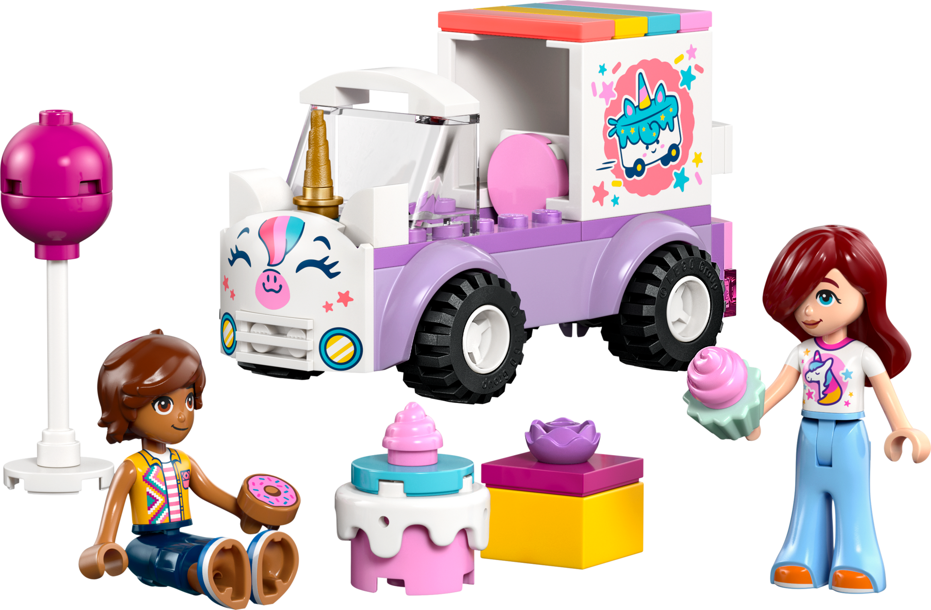 LEGO Unicorn Cake Delivery Car 42675