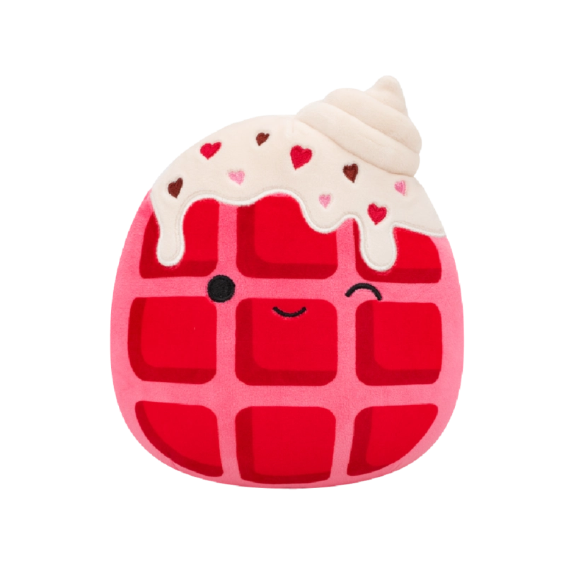 Squishmallows Sayonara the Winking Red Velvet Waffle 7.5 inch plush