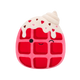 Squishmallows Sayonara the Winking Red Velvet Waffle 7.5 inch plush