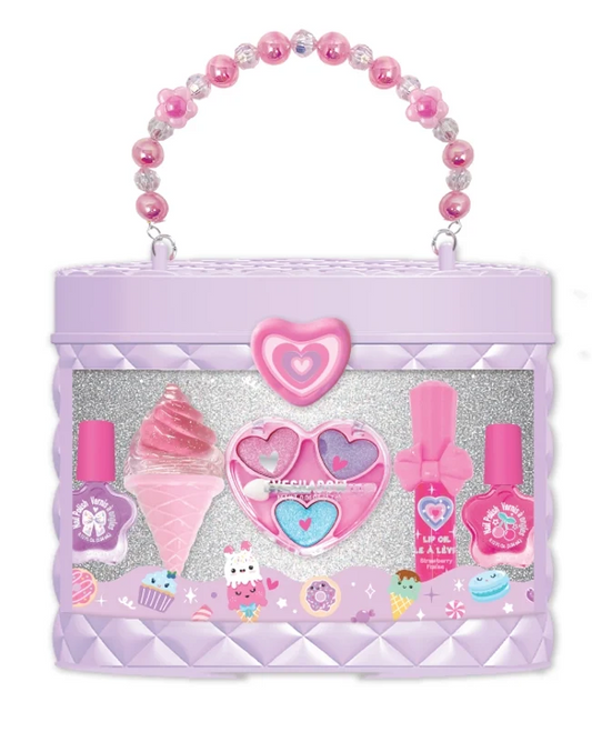 Luxury Beauty Cosmetic Set- Sweets (Purple)