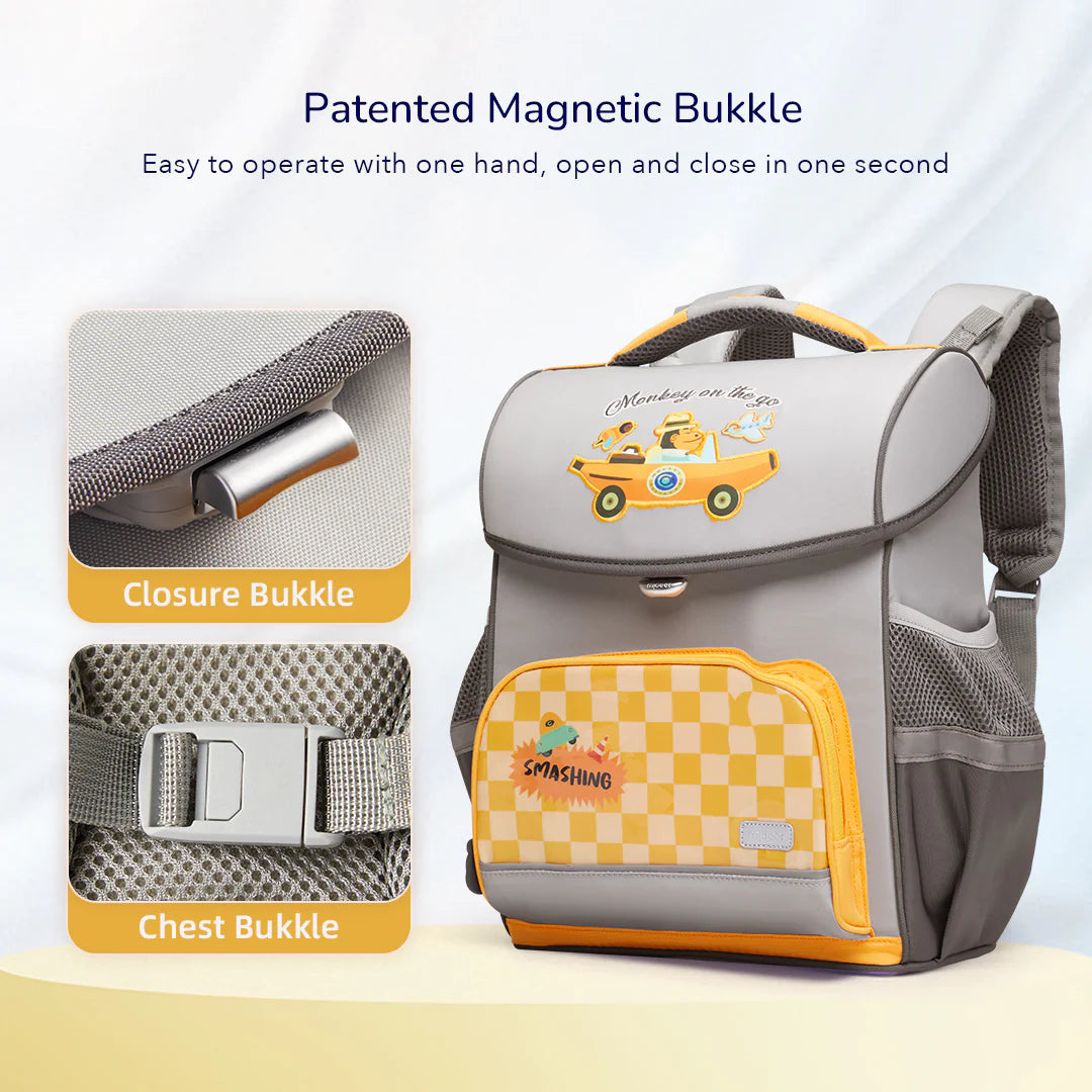Mideer - Spinecare Kids Backpack - Car Traveling - Age 6-9