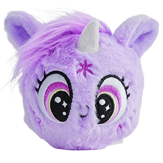 Bouncibles Bella purple unicorn bouncy plush at Moon Birds Jordan