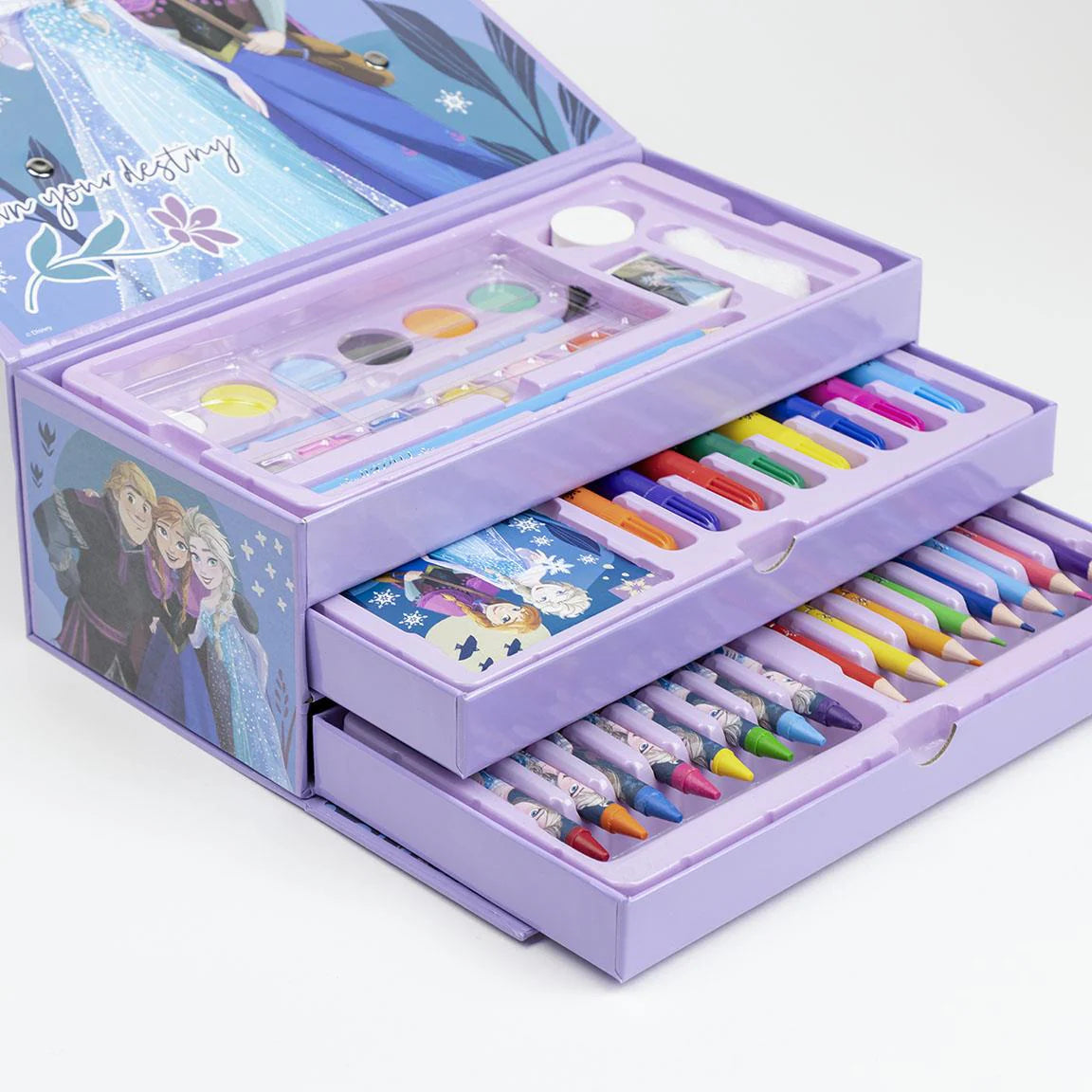 Cerda - coloring stationery set briefcase frozen