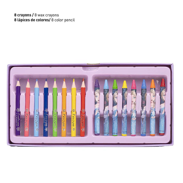 Cerda - coloring stationery set briefcase frozen