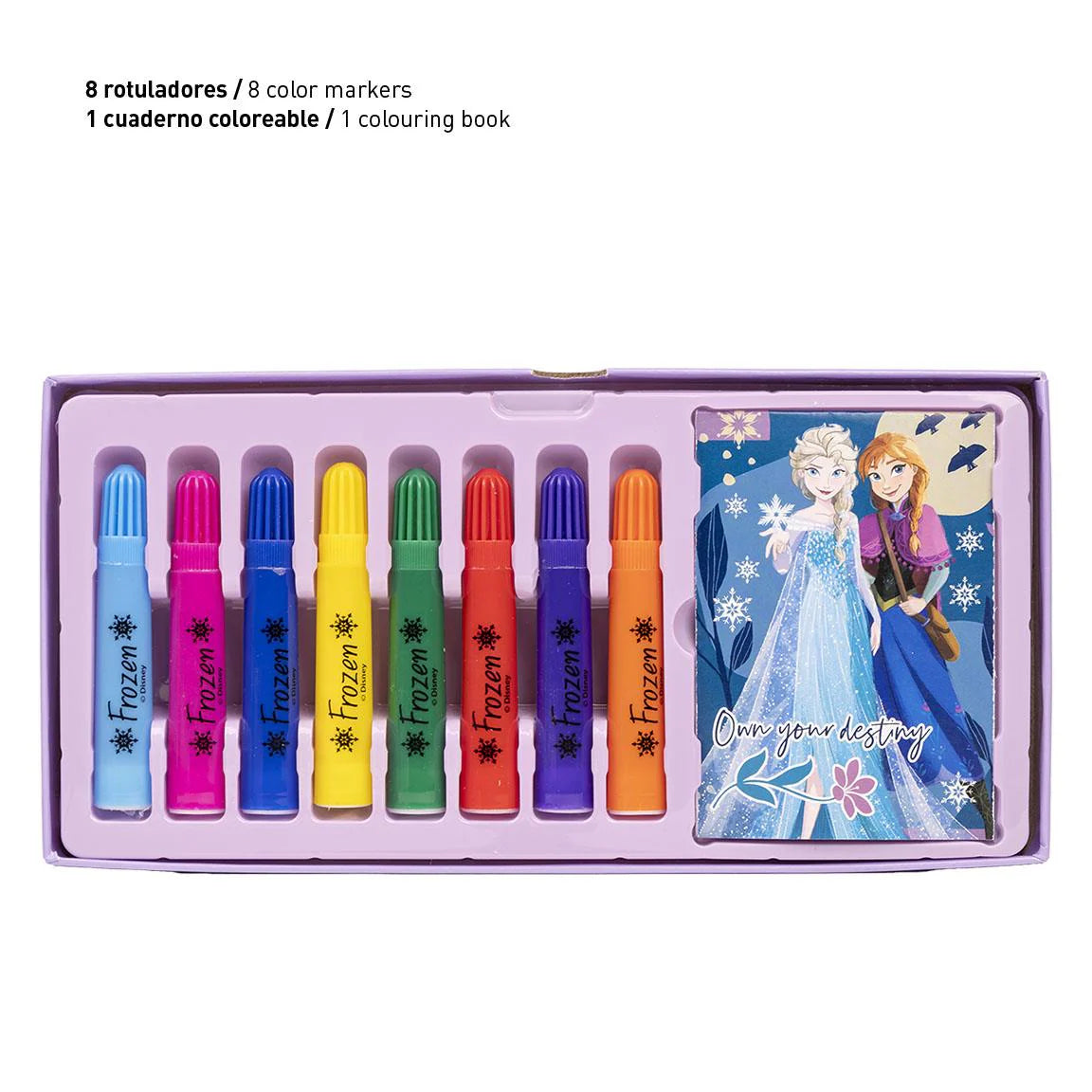 Cerda - coloring stationery set briefcase frozen