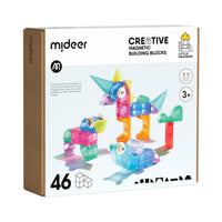 Mideer - Creative Magnetic Building Blocks - 46Pcs - Age +3
