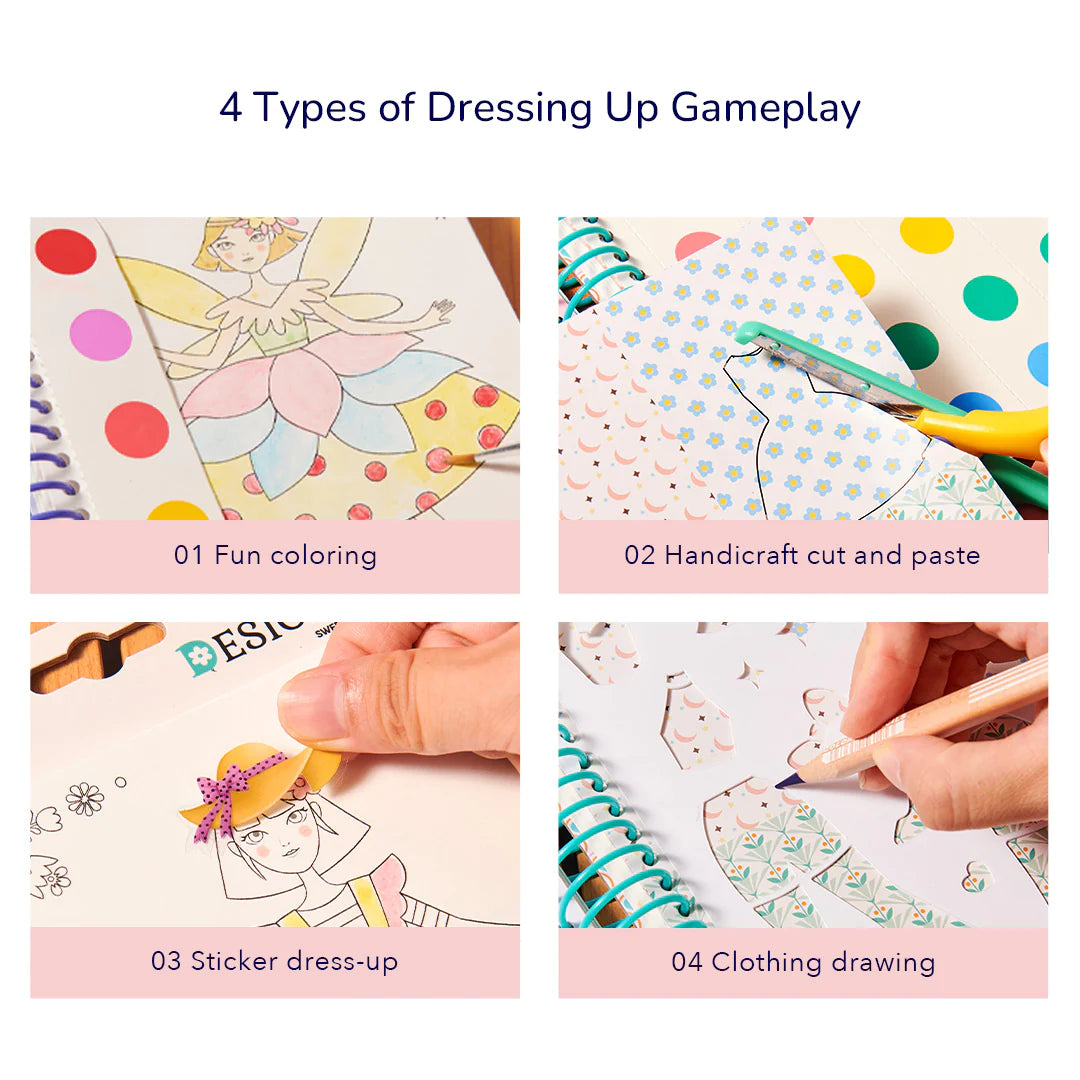 Mideer - Little Designer - Princess Ball – Age: 5+