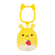 Squishmallows Clip-On Little Plush 3.5 inch Zarina The Yellow Banana Slug