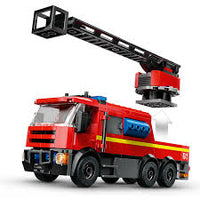 Fire Station with Fire Truck- 843 Pcs - 60414