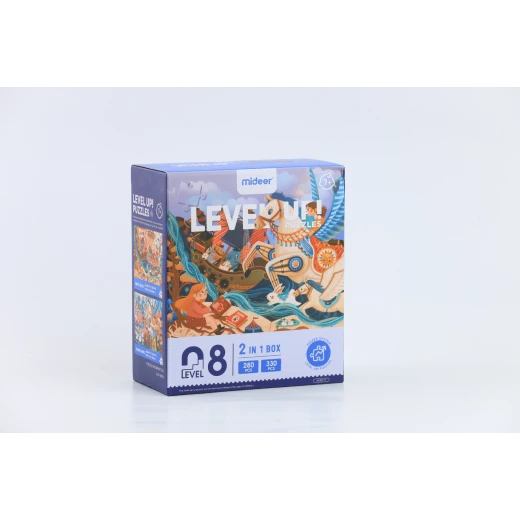 Mideer - Level Up Puzzle 8 - Magic Book and Fairy Tale - Age: 6+