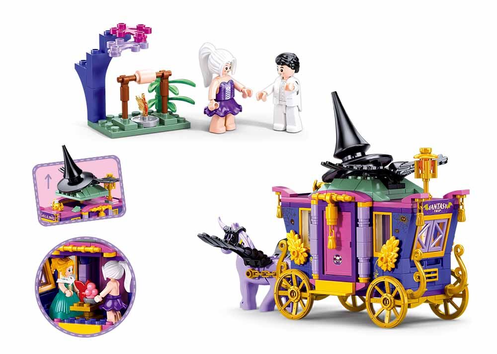 Sluban - Girls Dream - Carriage - Age +8