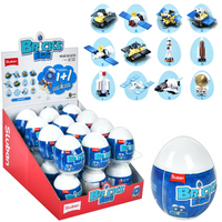 Sluban - Bricks Egg - Space (12 Types) - Age +6