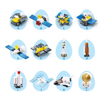 Sluban - Bricks Egg - Space (12 Types) - Age +6