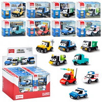Sluban - Powerbricks - Pull Back Car (7-8 Types) - Age +6