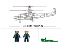 Sluban - Modelbricks - Ka-52S Gunship 1/35 (913Pcs) - Age +12