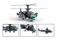 Sluban - Modelbricks - Ka-52S Gunship 1/35 (913Pcs) - Age +12