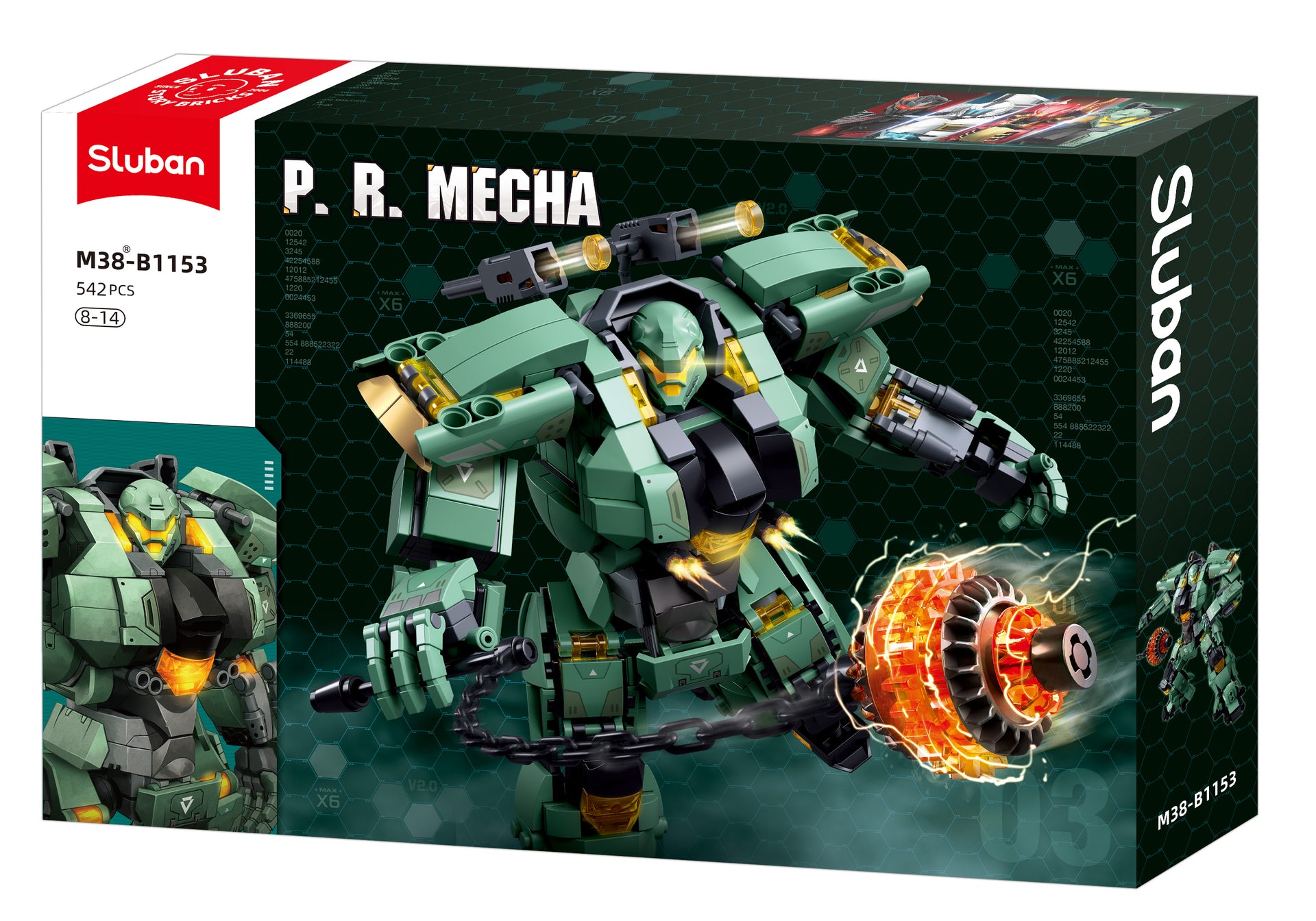 Sluban - P.R. Mecha - Robot 03 (542Pcs) - Age +6