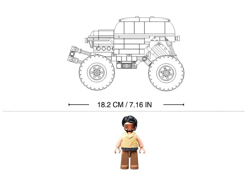 Sluban - Powerbricks - Off-Road Vehicle (Pull Back) (252 Pcs) - Age +6