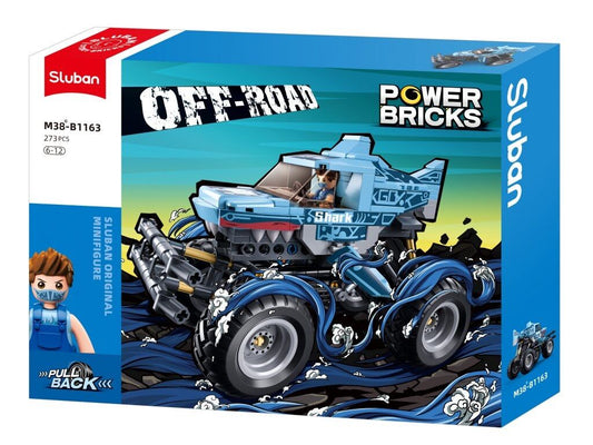 Sluban - Powerbricks - Off-Road Vehicle (Pull Back) (273 Pcs) - Age +6