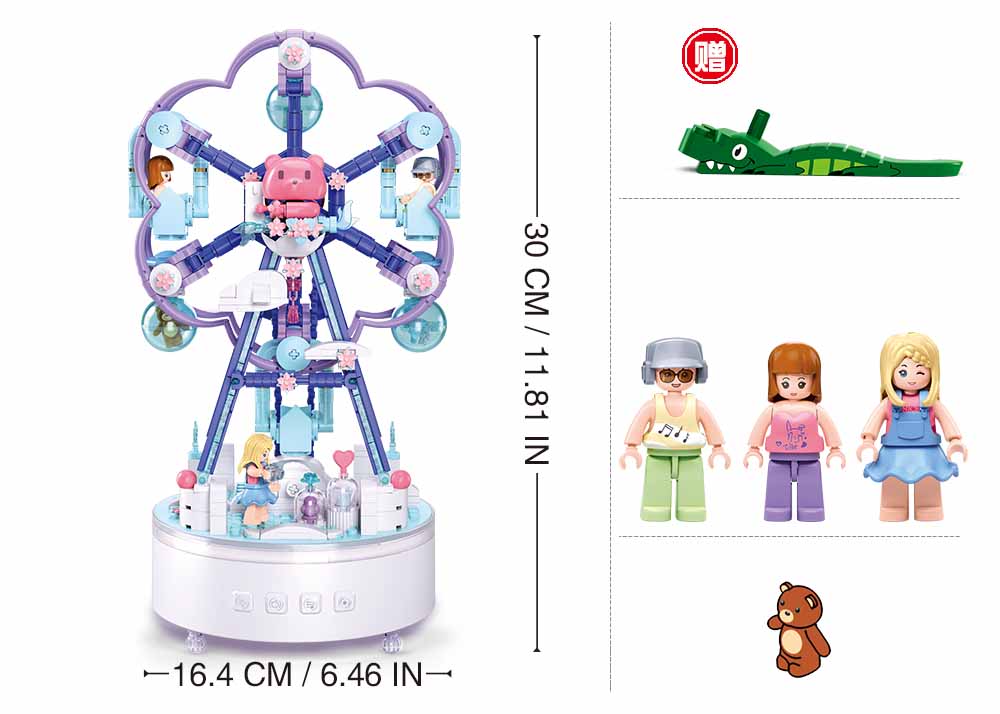 Sluban - Music Box - Happy Star (620 Pcs) - Age +8