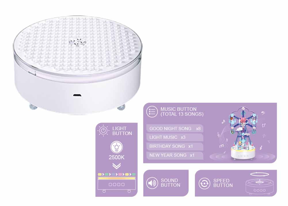 Sluban - Music Box - Happy Star (620 Pcs) - Age +8