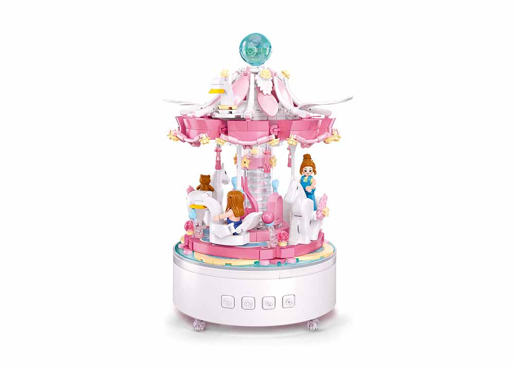Sluban - Music Box - Carousel (566 Pcs) - Age +8