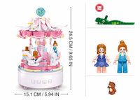 Sluban - Music Box - Carousel (566 Pcs) - Age +8